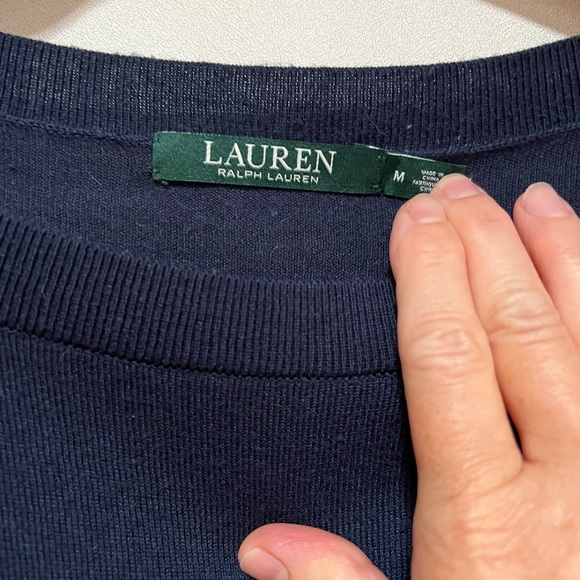 Ralph Lauren Silk Blend Sweater, M, EUC - Picture 2 of 3